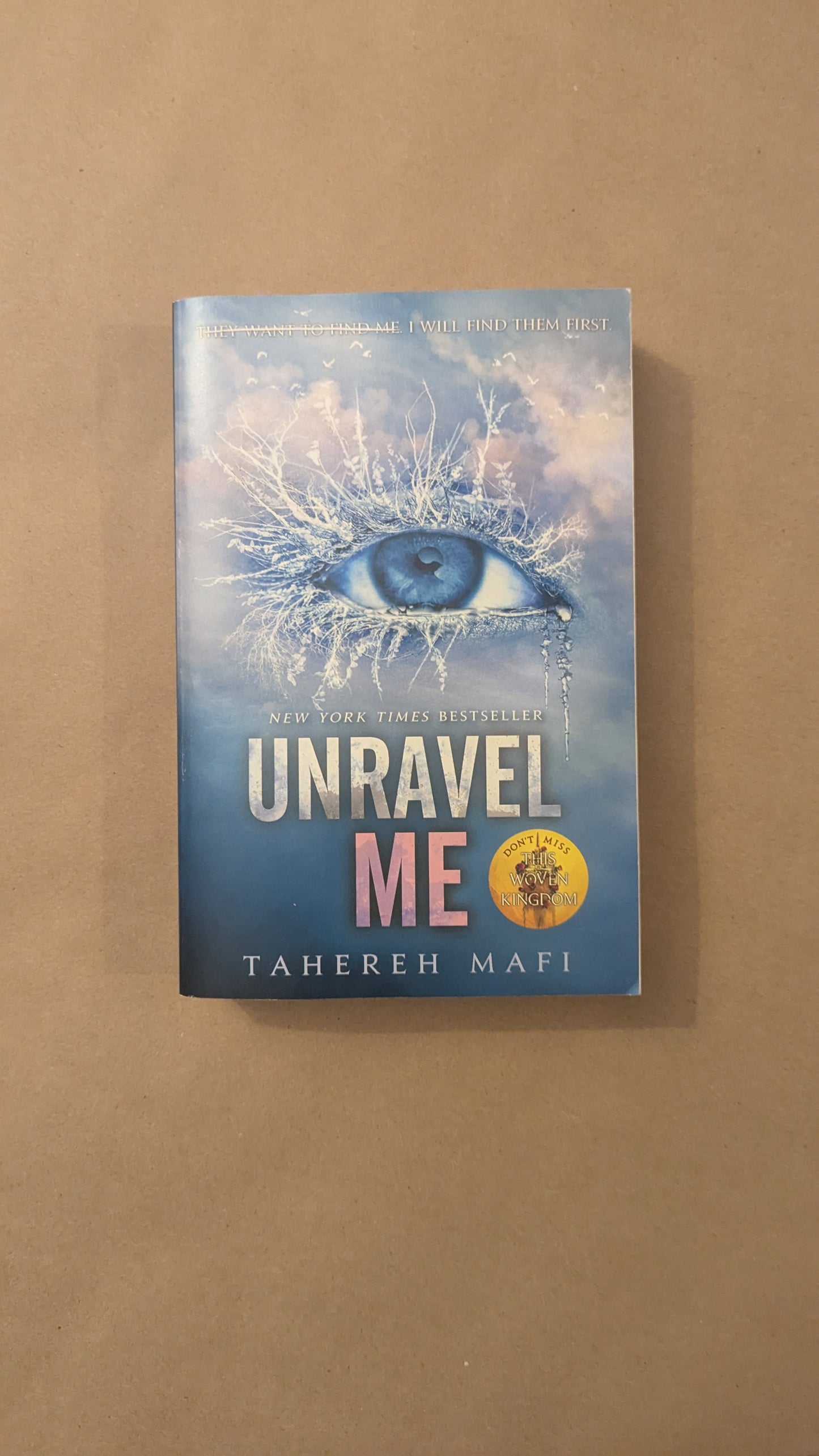 Unravel Me (Shatter Me Book 2)